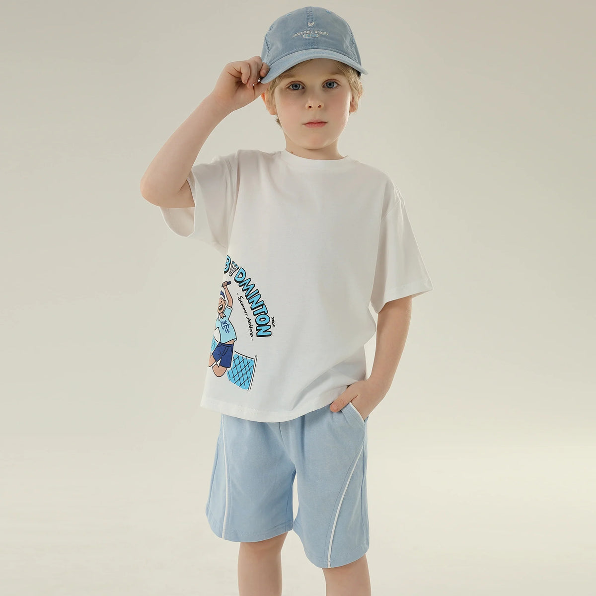 شورت رياضي أساسي للأولاد