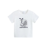 تيشيرت مزين بطباعة للأولاد المواليد