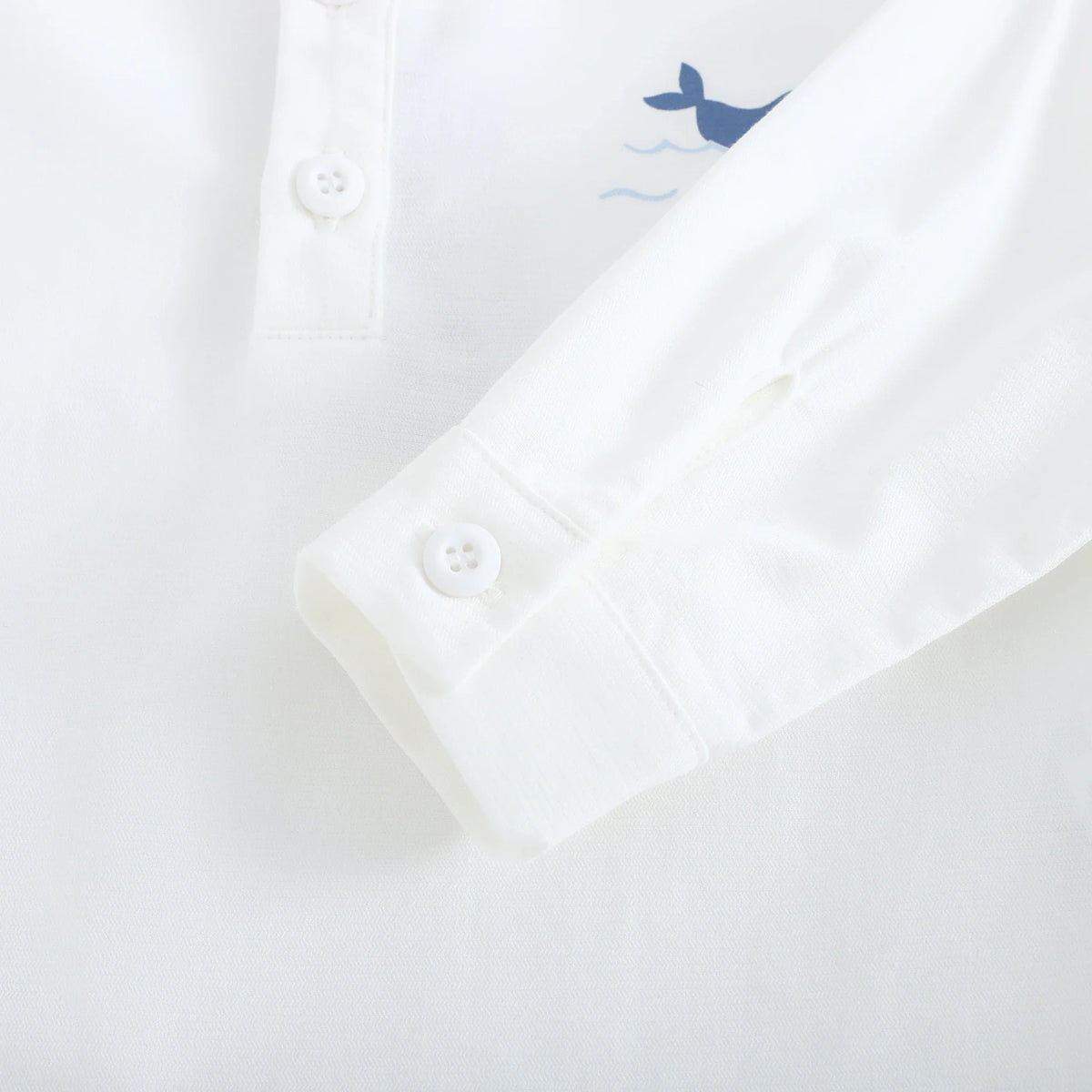 بلوزة مزينة بطباعة للأولاد المواليد 