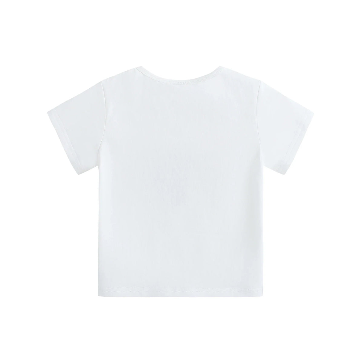 تيشيرت مزين بطباعة للأولاد المواليد