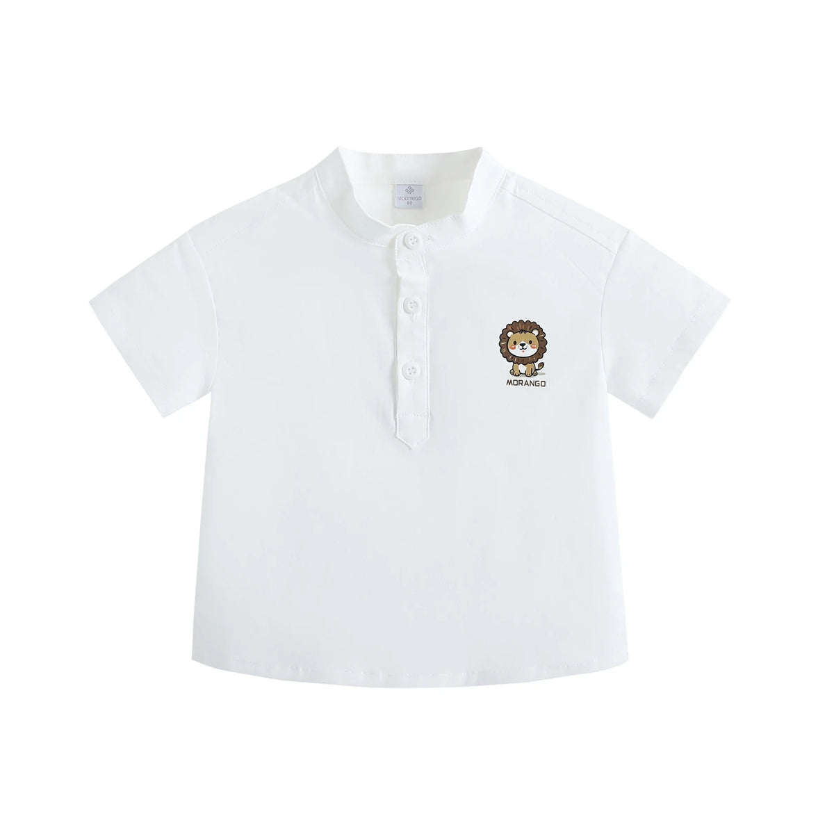 بلوزة مزينة بطباعة للأولاد المواليد 