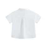 بلوزة مزينة بطباعة للأولاد المواليد 