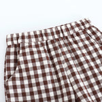 شورت كاروهات كاجوال للأولاد المواليد