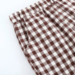 شورت كاروهات كاجوال للأولاد المواليد