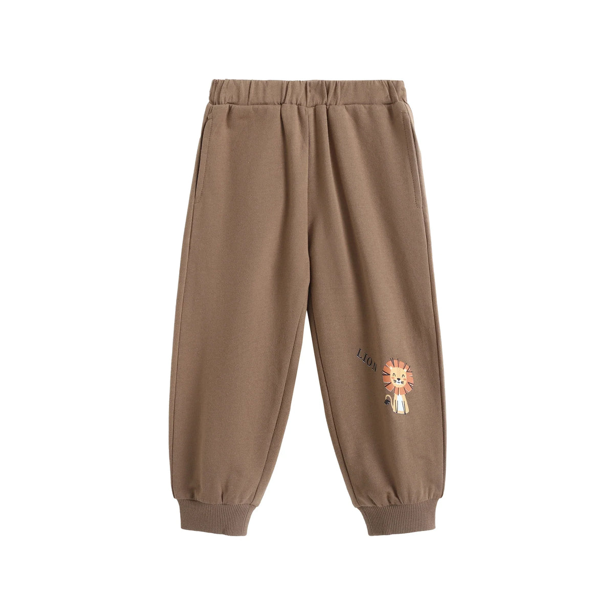 بنطال مزين بطباعة للأولاد المواليد