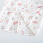 Printed Street Look Flutter Sleeve T.Shirt For Baby Girl