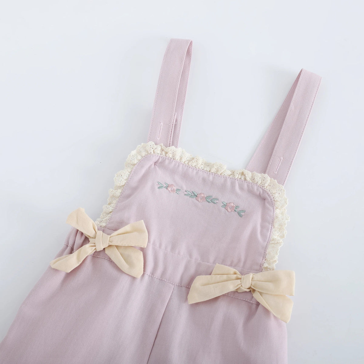 افرول مزين بنمط الزهور للبنات المواليد