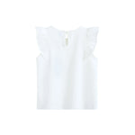 تيشيرت بأكمام فضفاضة للبنات المواليد