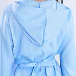 جلابية عصرية مزينة بنمط الزهور للنساء