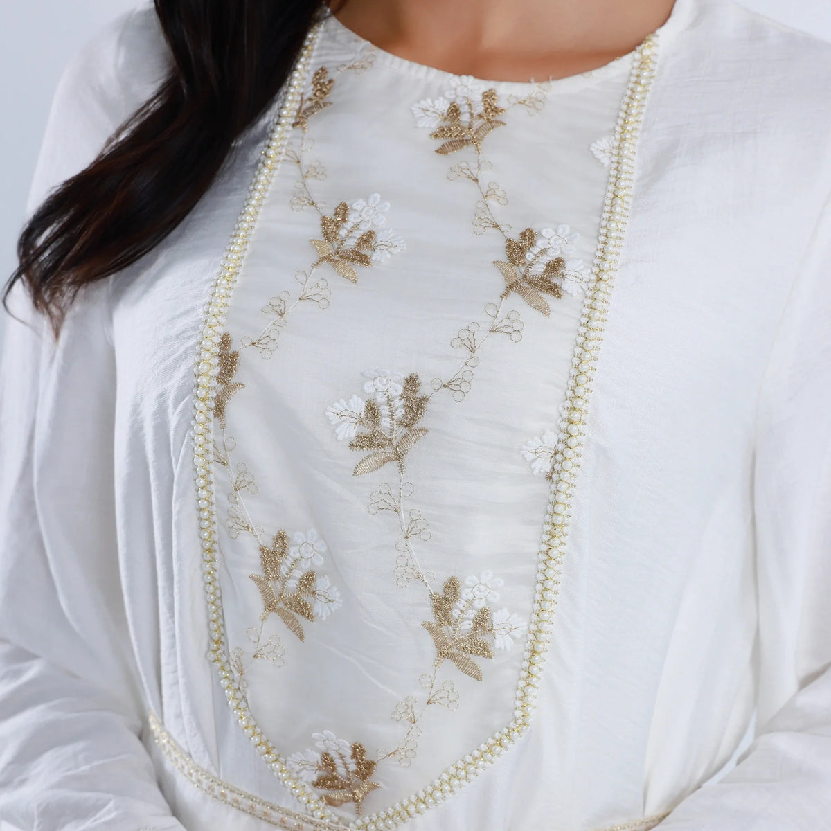 Arabic Floral Galabia for Women