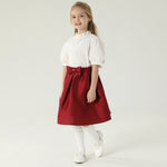 Jacquard Blouse For Girls