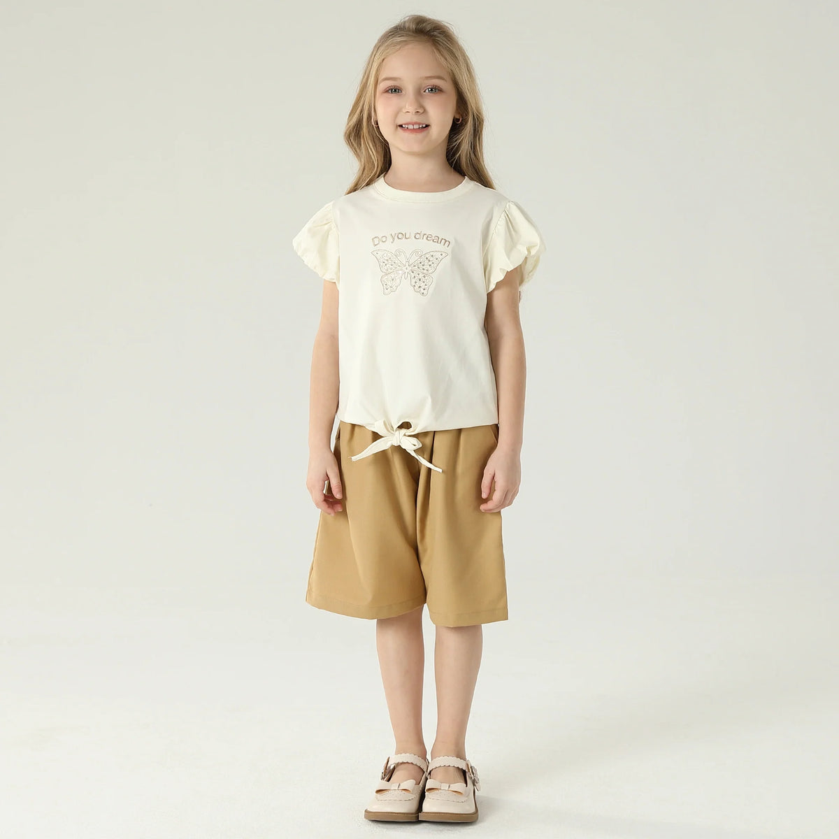 تيشيرت مزين بكتابة للبنات