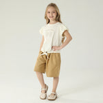 تيشيرت مزين بكتابة للبنات