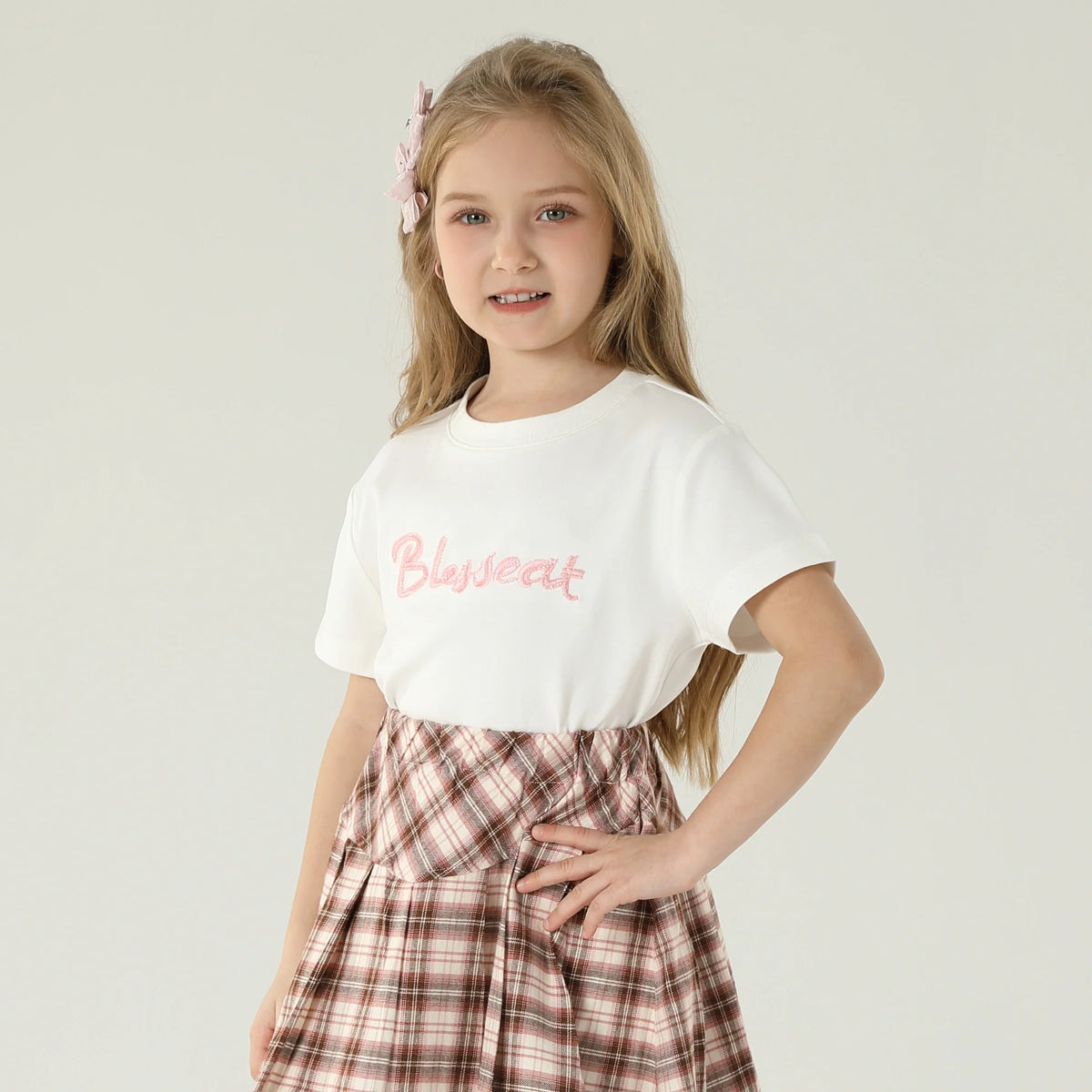 تيشيرت مطرز للبنات