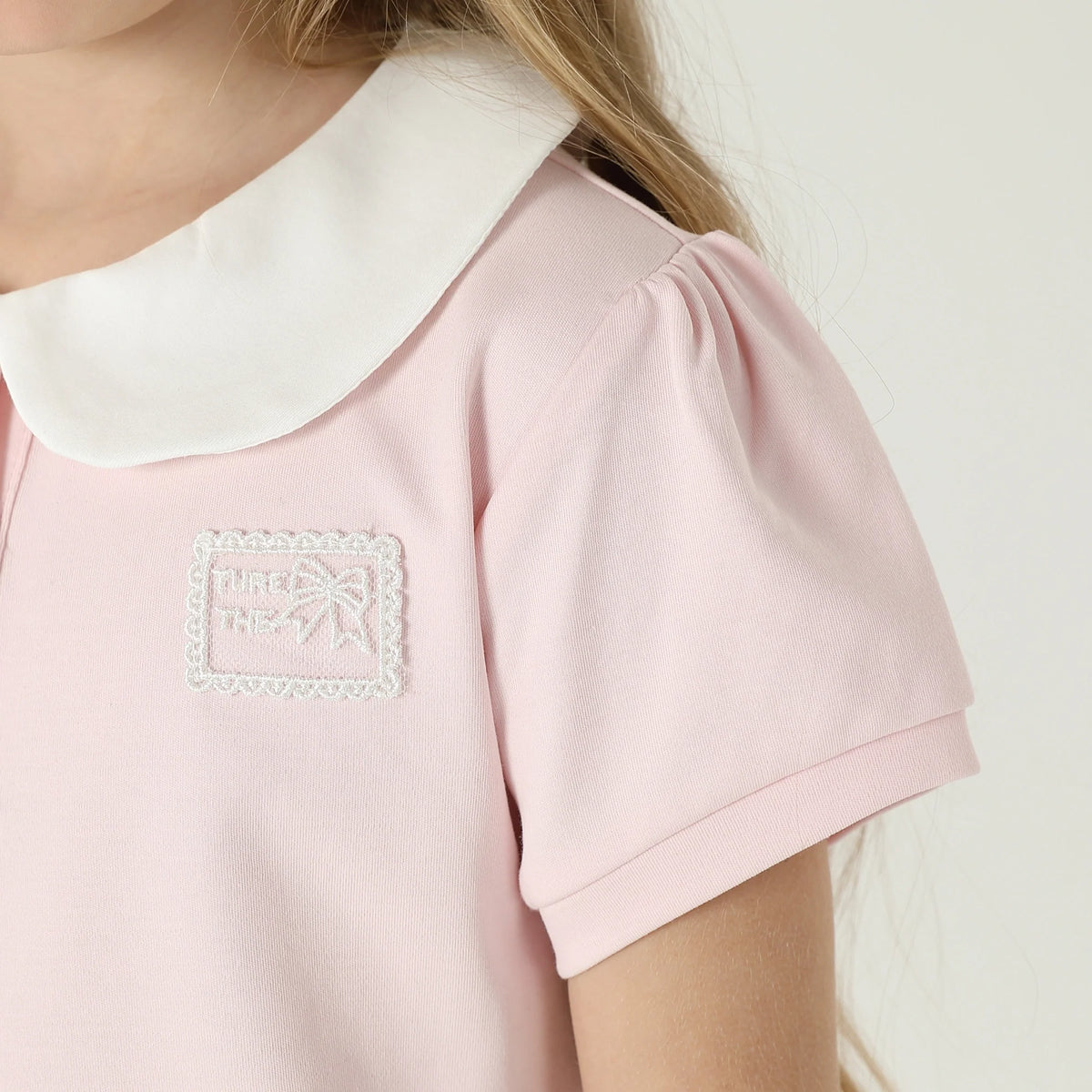Embroidery Polo Shirt For Girls