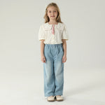 قميص مطرز للبنات