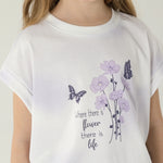 تيشيرت مطبوع للبنات