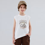 Printed Vest For Boys