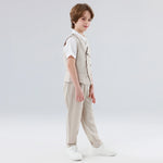 Striped Waistcoat For Boys