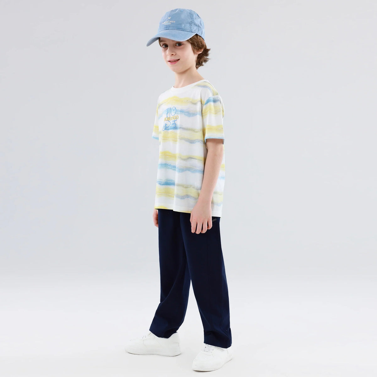 تيشيرت مزين مميز بطباعة للأولاد