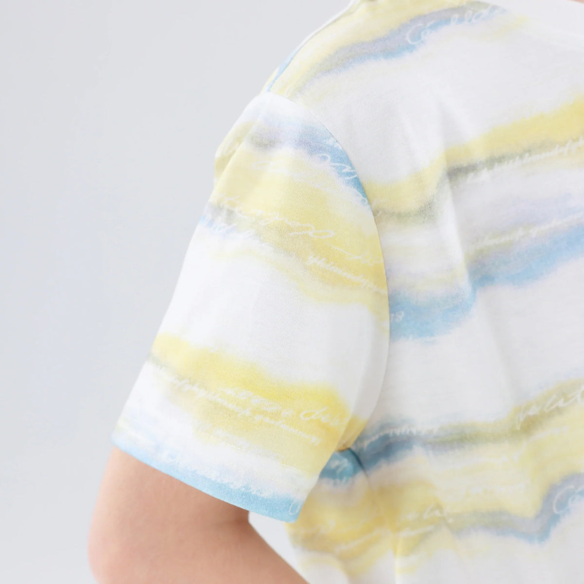 تيشيرت مزين مميز بطباعة للأولاد