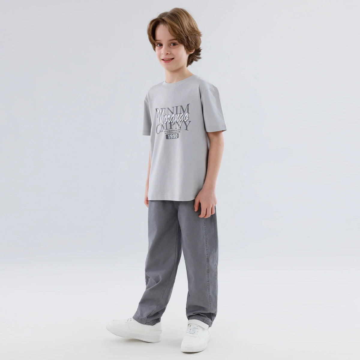 تيشيرت مزين مميز بطباعة للأولاد