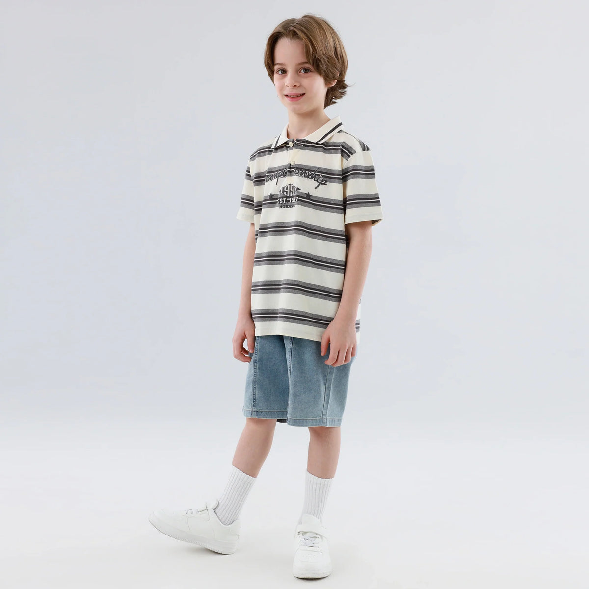 بولوشيرت مخطط للأولاد