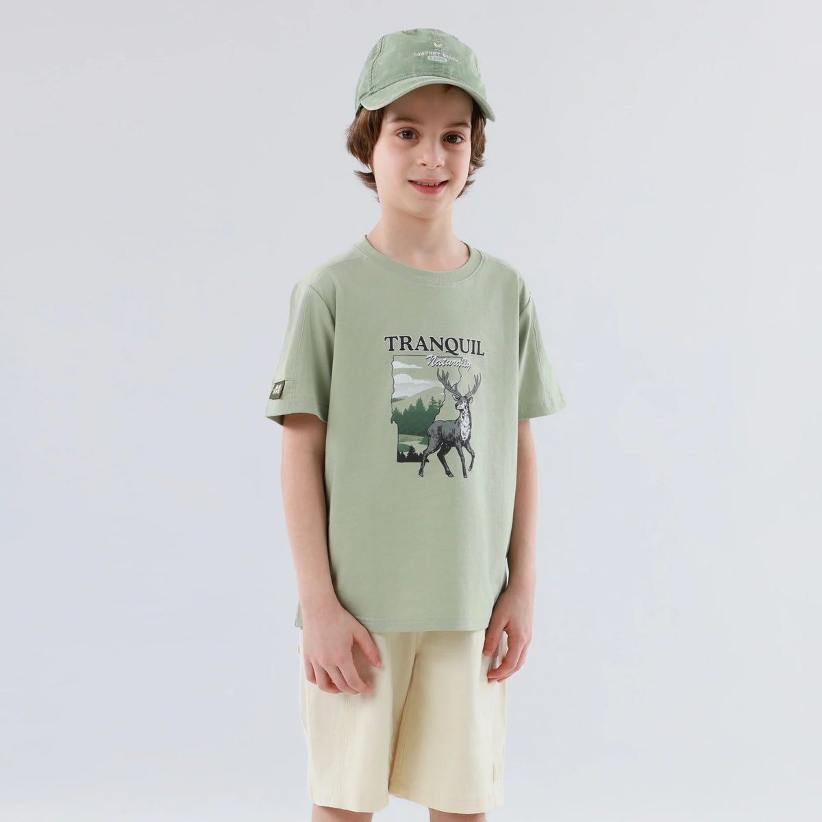 تيشيرت مزين مميز بطباعة للأولاد