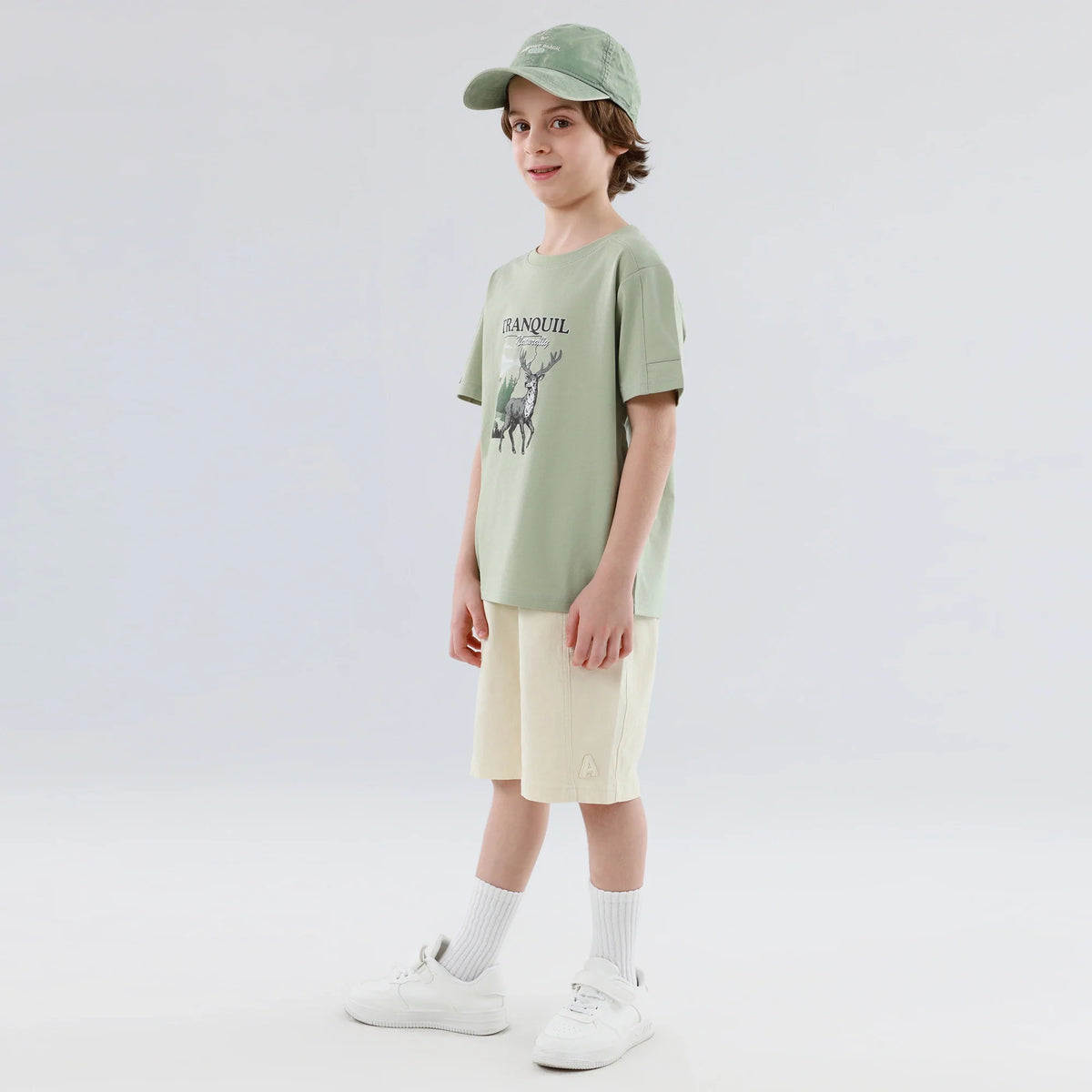 تيشيرت مزين مميز بطباعة للأولاد