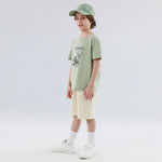 تيشيرت مزين مميز بطباعة للأولاد