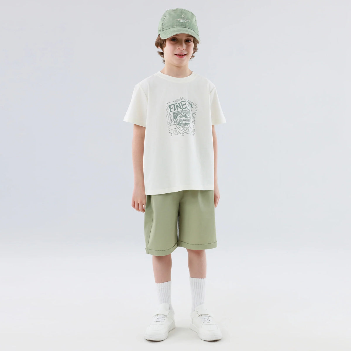 تيشيرت مزين مميز بطباعة للأولاد