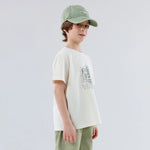 تيشيرت مزين مميز بطباعة للأولاد