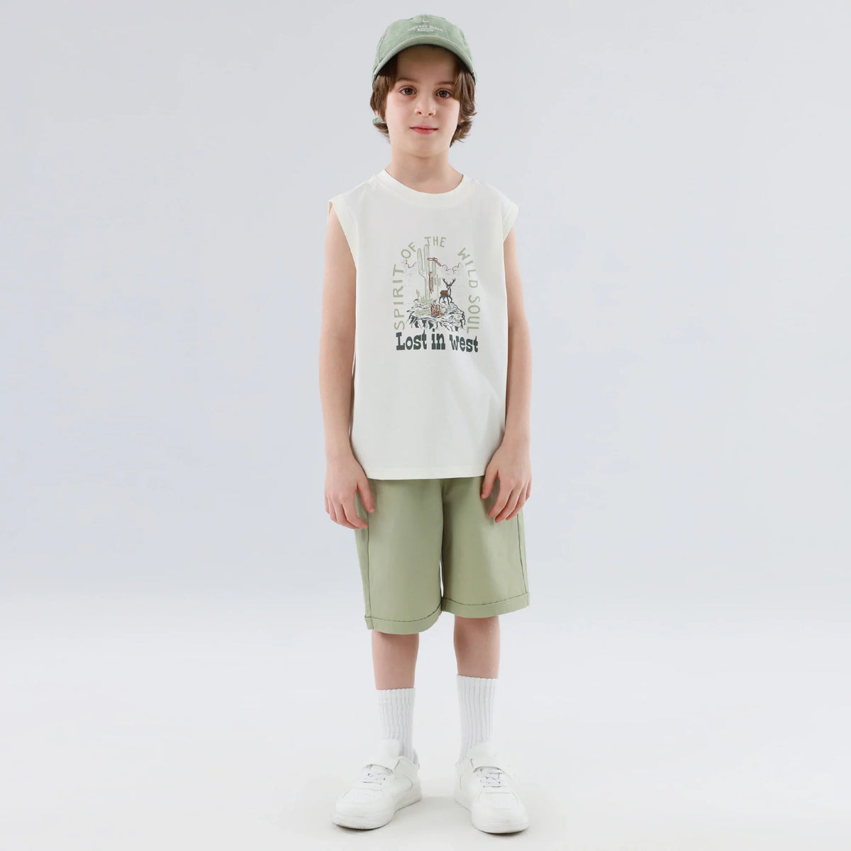 Printed Vest For Boys