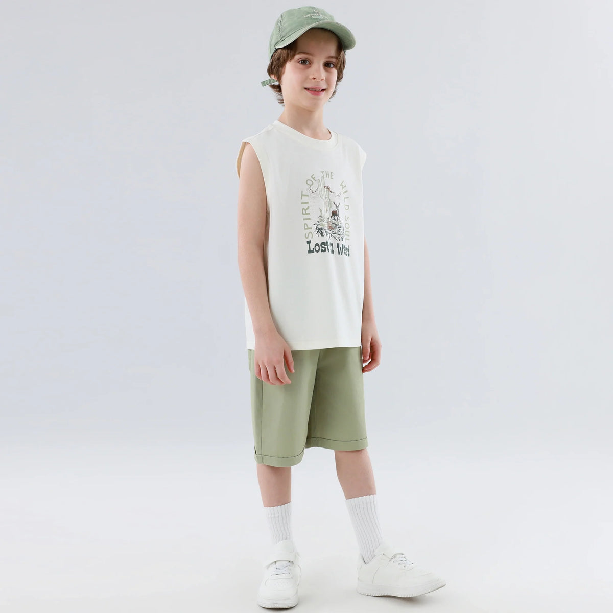 Printed Vest For Boys