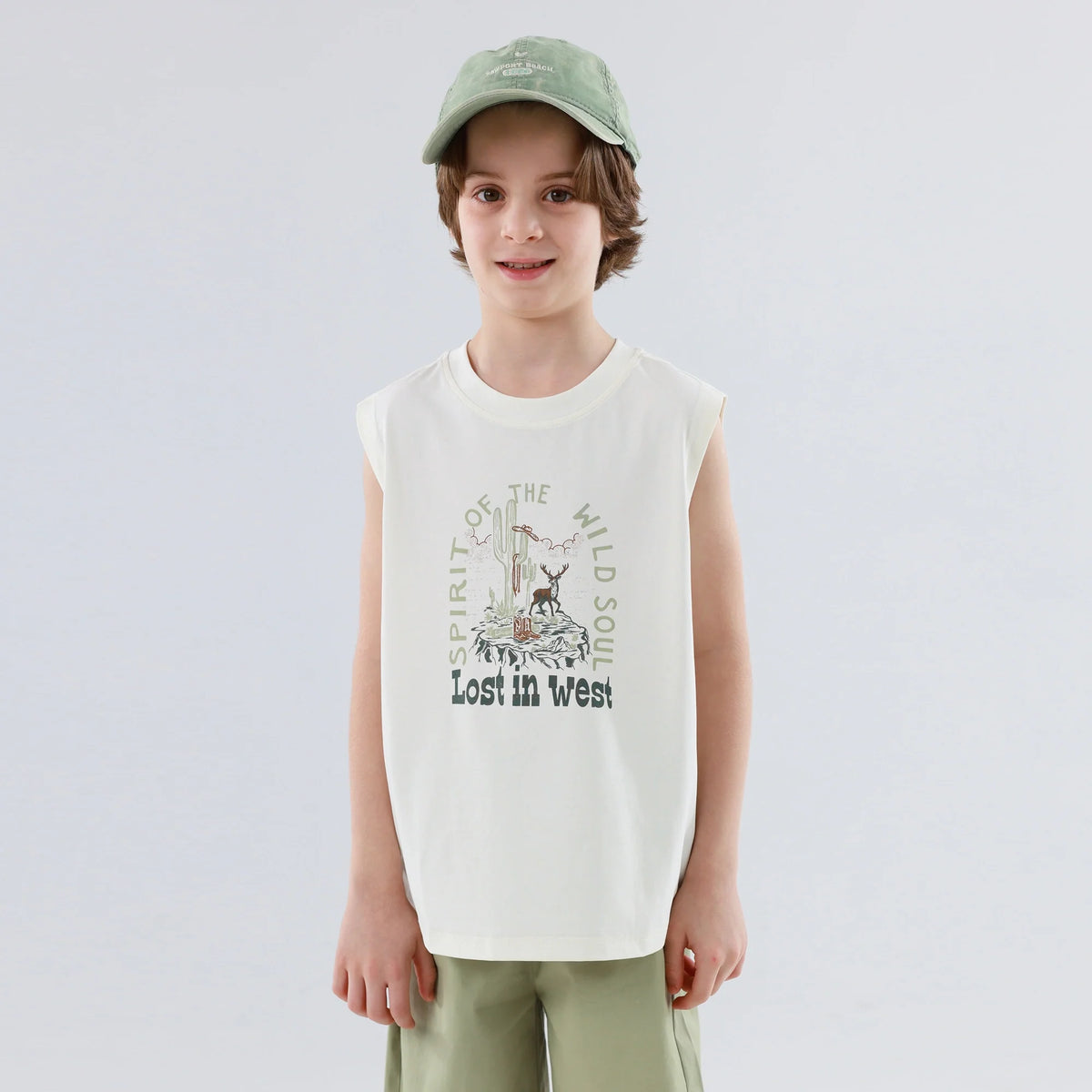 Printed Vest For Boys