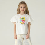 تيشيرت مطبوع للبنات