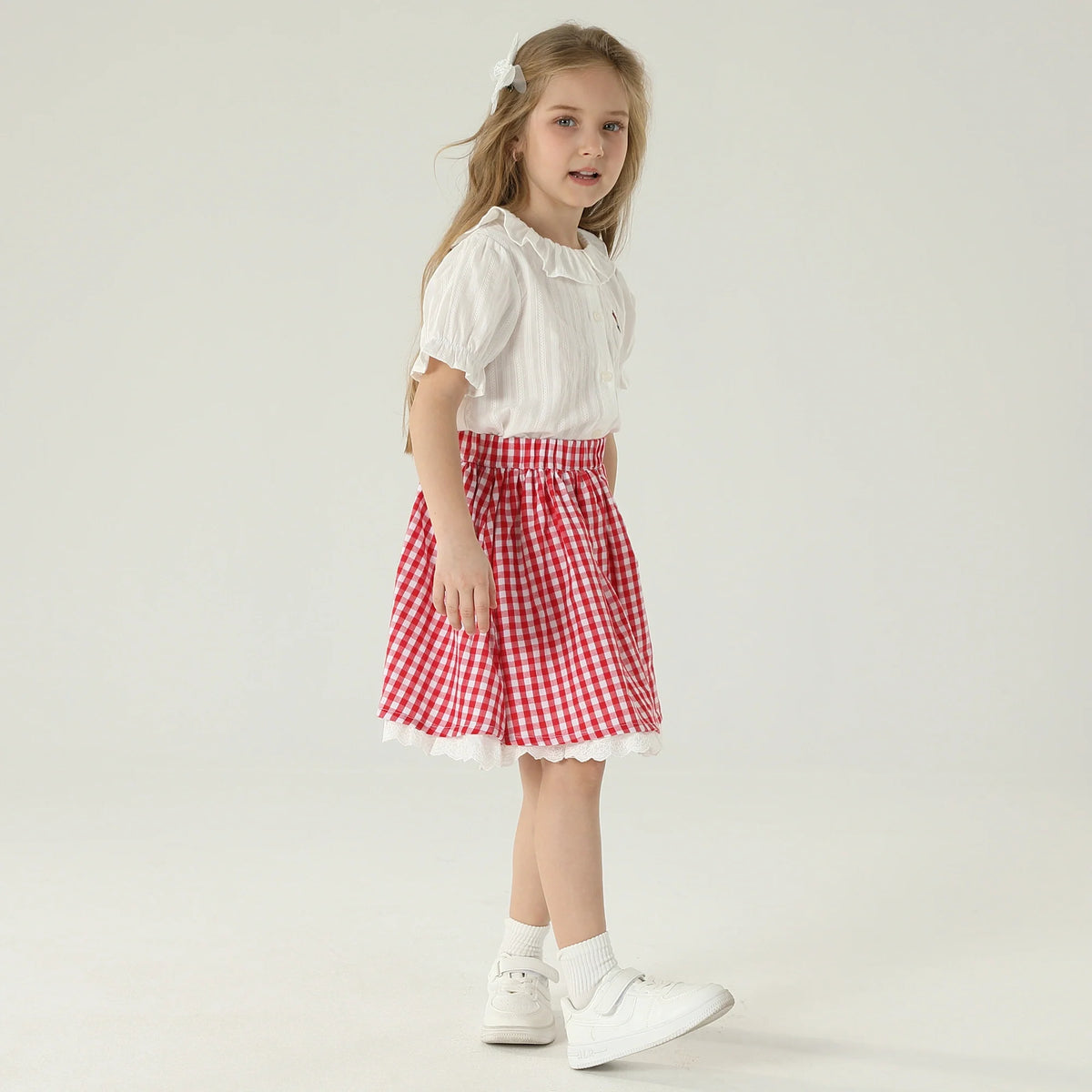 قميص جاكار للبنات