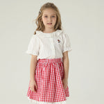 قميص جاكار للبنات