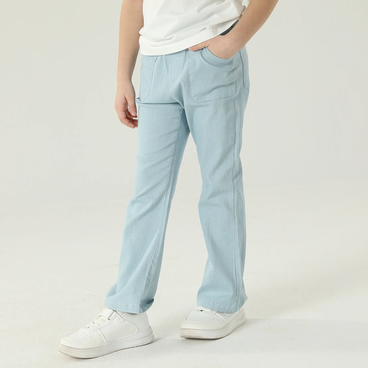 Washed Jeans Pants For Girls