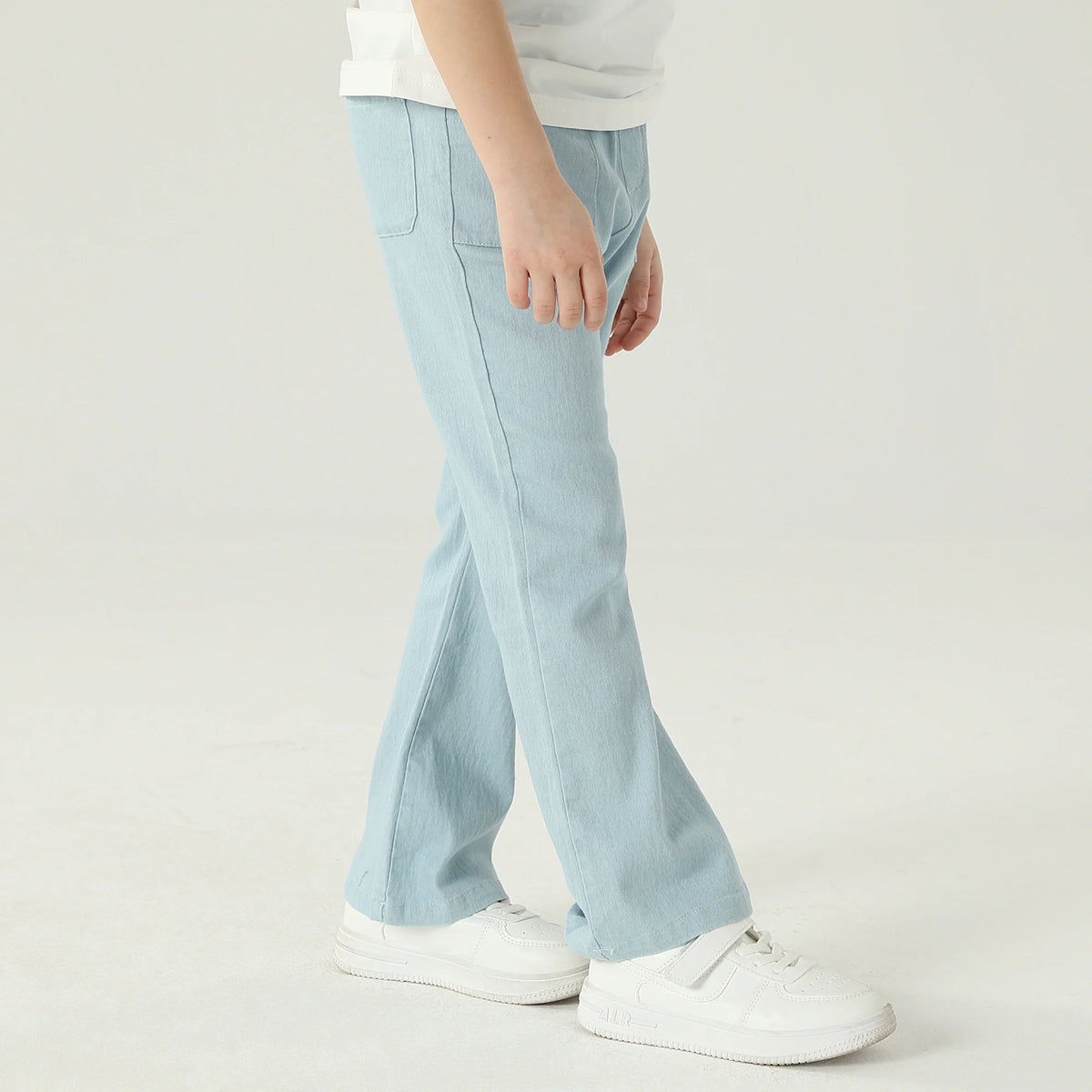 Washed Jeans Pants For Girls