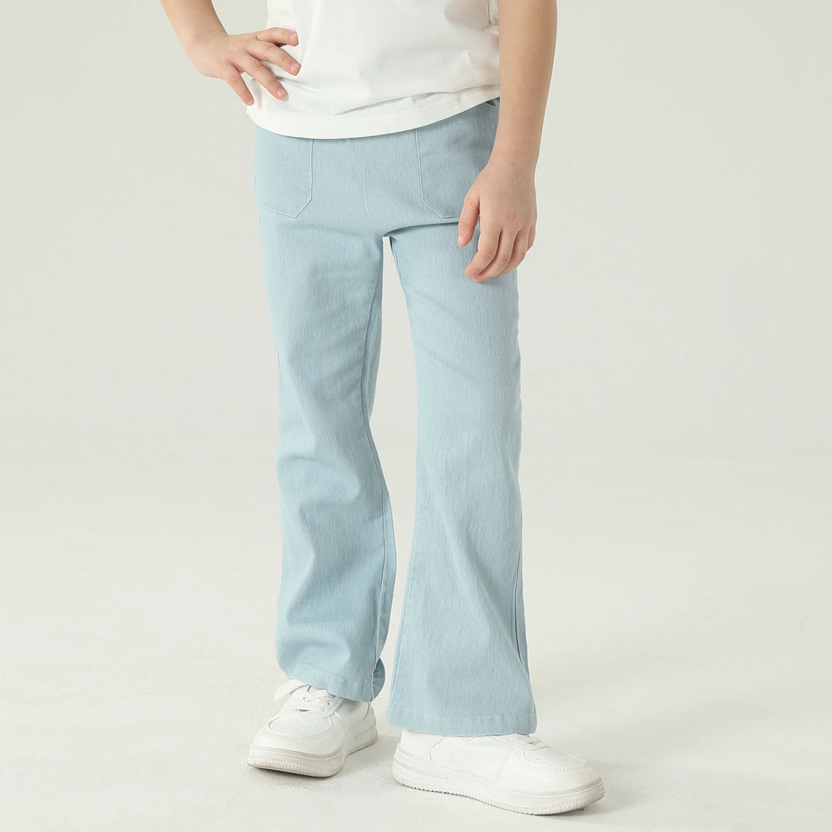 Washed Jeans Pants For Girls