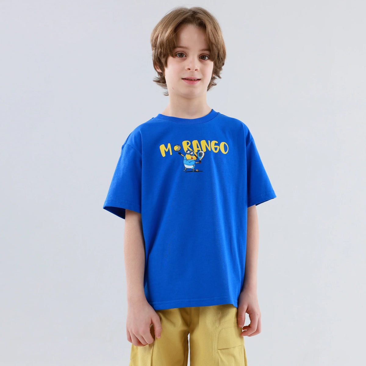 تيشيرت مزين مميز بطباعة للأولاد