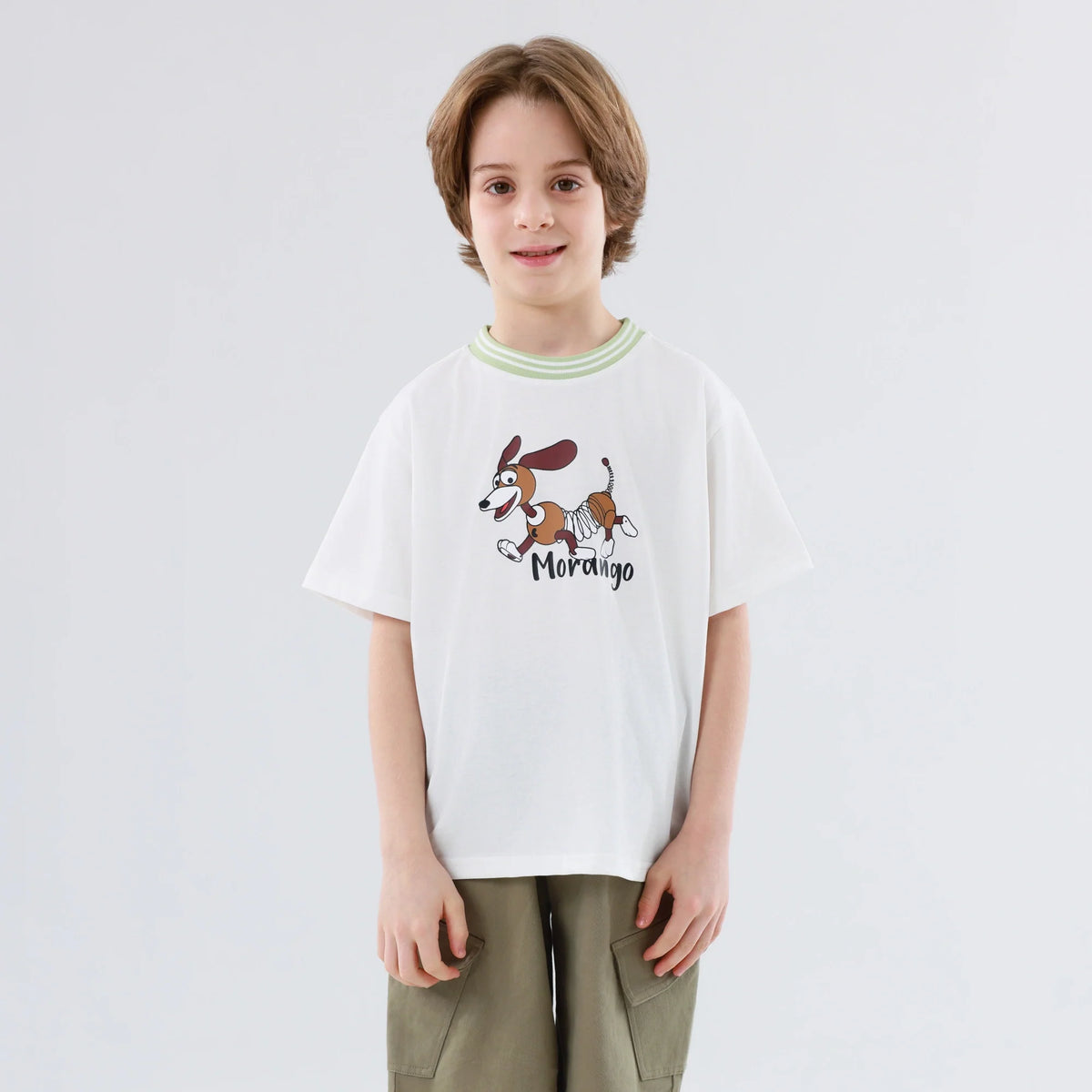 تيشيرت مزين مميز بطباعة للأولاد