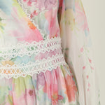 فستان بنمط الزهور للنساء