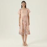 فستان بنمط الزهور للنساء