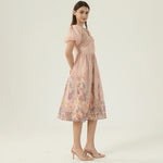 فستان بنمط الزهور للنساء