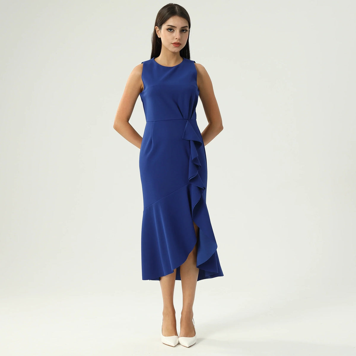 فستان ساده للنساء