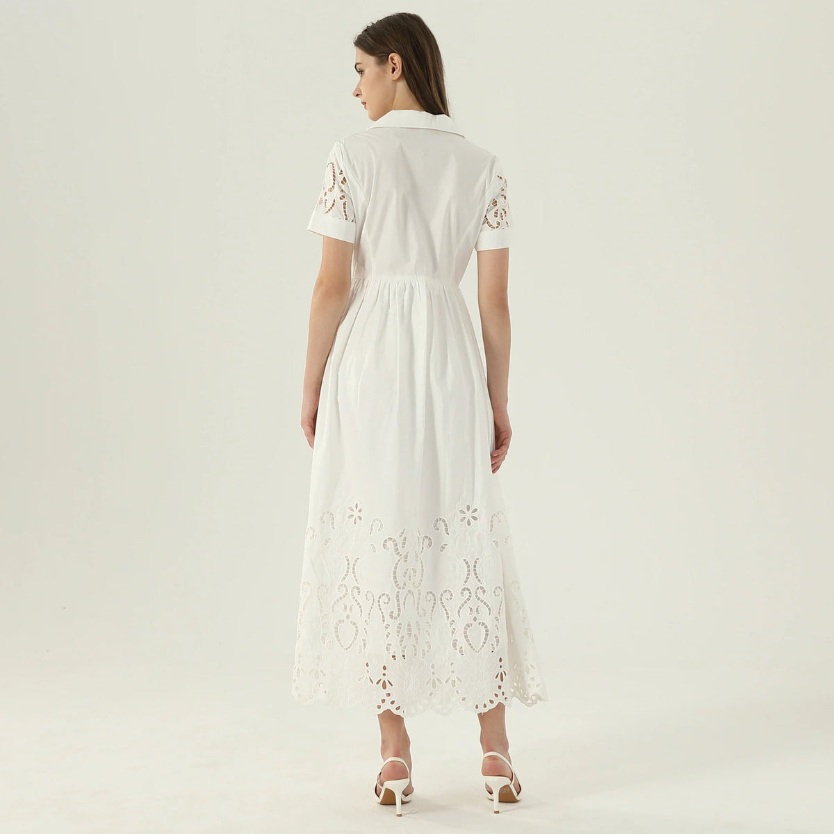 فستان عصري مطرز للنساء