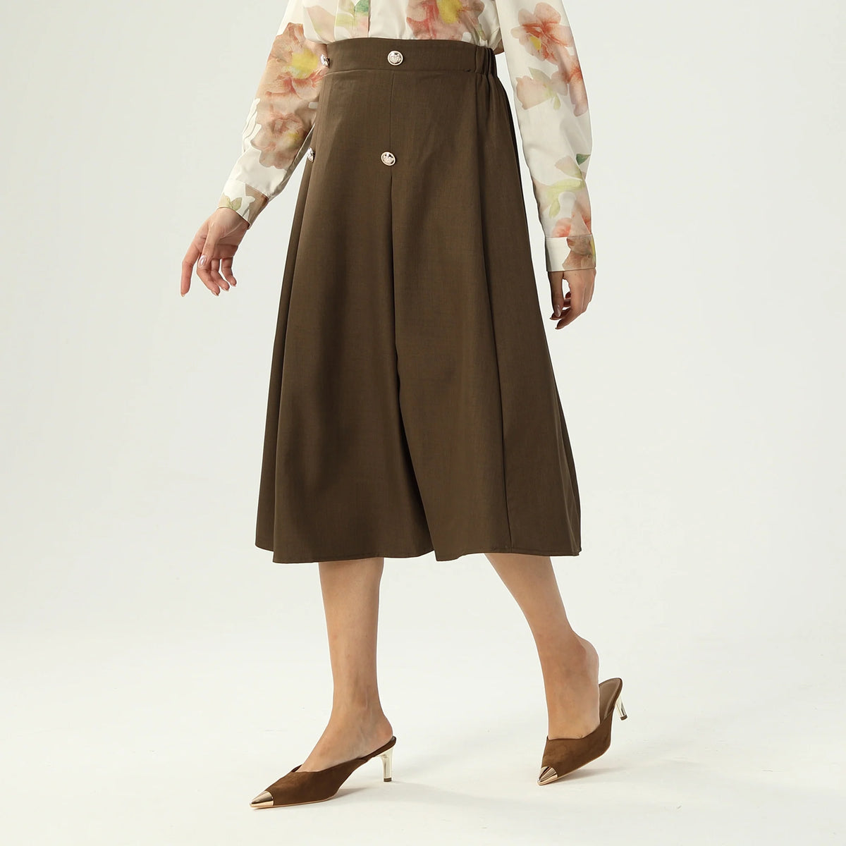 Solid Skirt For Women