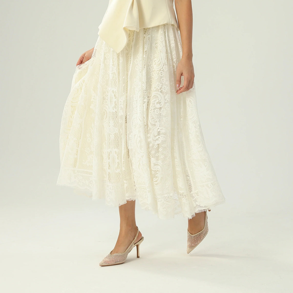 Laced Skirt For Women